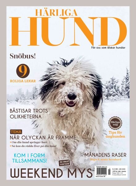 Harliga Hund – December 2025 Cover