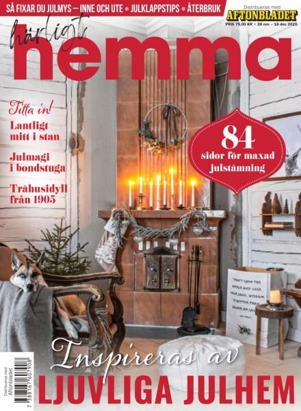 Harligt Hemma – November 2025 Cover