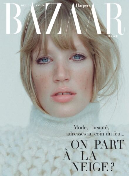 Harper’s Bazaar France – Decembre 2025 – Janvier 2026 Cover