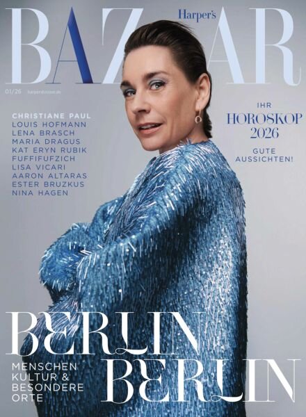 Harper’s Bazaar Germany – Januar 2026 Cover