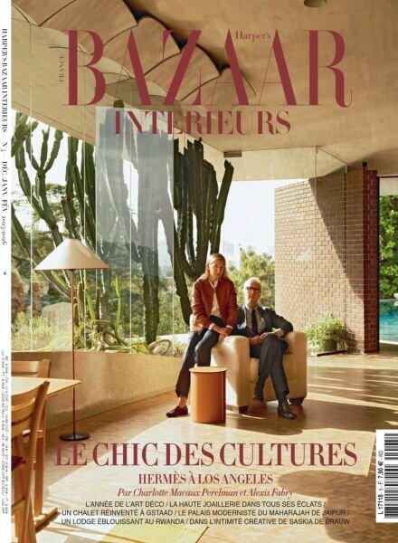 Harper’s Bazaar Interiors – Decembre 2025 – Fevrier 2026 Cover