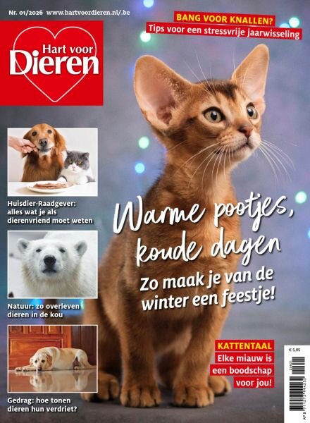 Hart voor Dieren – Januari 2026 Cover