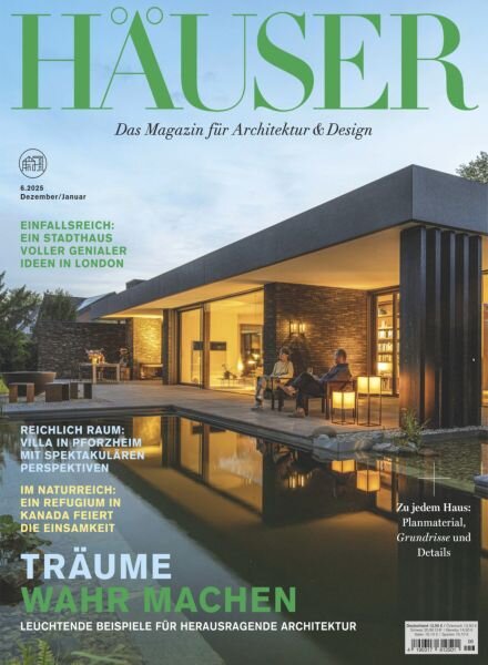 Hauser Magazin – Dezember 2025-Januar 2026 Cover