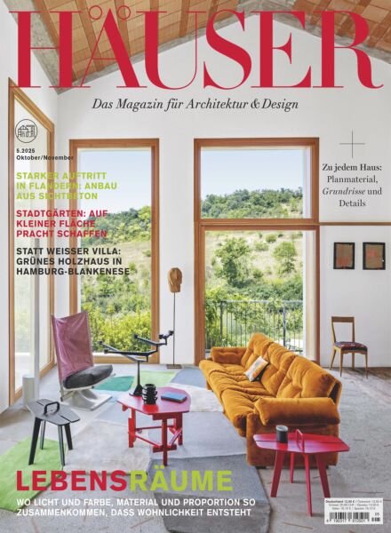 Hauser Magazin – Oktober-November 2025 Cover