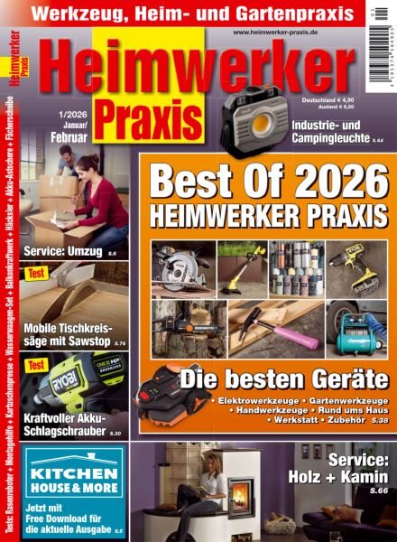 Heimwerker Praxis – Januar 2026 Cover