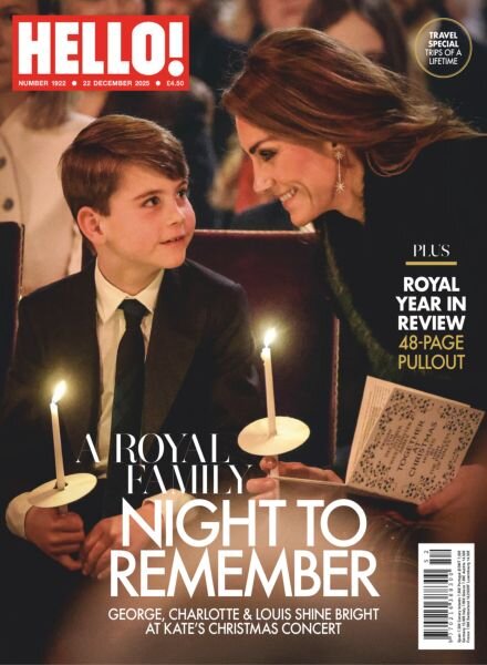 Hello! Magazine UK – 22 December 2025 Cover