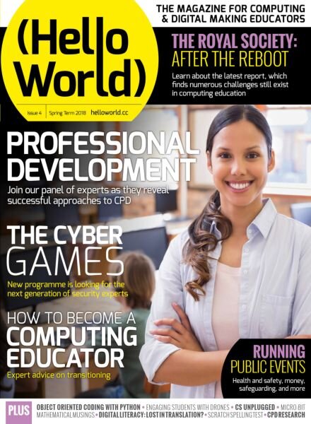 Hello World – Issue 4 Srping 2018 Cover