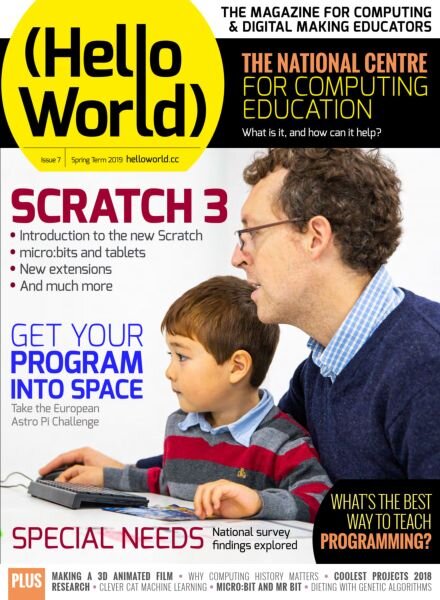 Hello World – Issue 7 Spring 2019 Cover