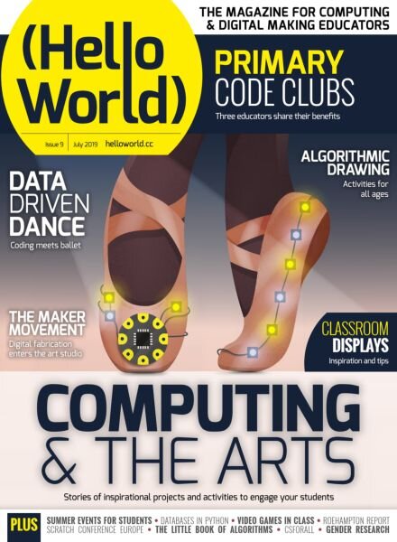 Hello World – Issue 9 July 2019 Cover