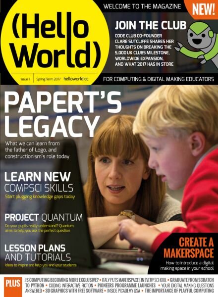 Hello World – Spring 2017 Issue 1 Cover