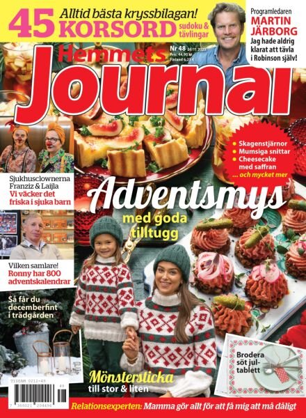 Hemmets Journal – 26 November 2025 Cover