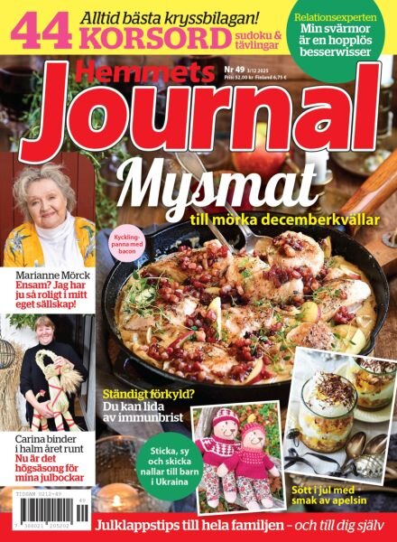Hemmets Journal – 3 December 2025 Cover