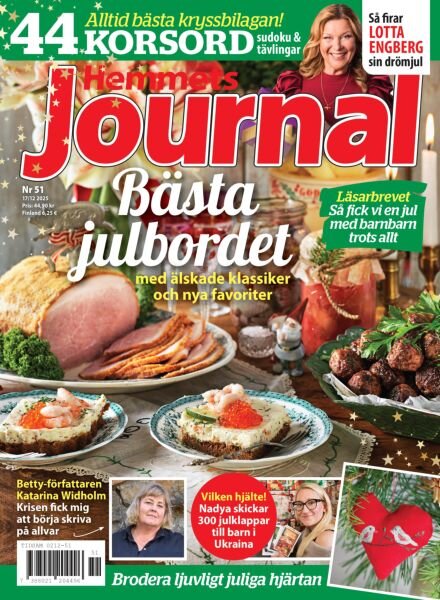 Hemmets Journal – December 2025 Cover