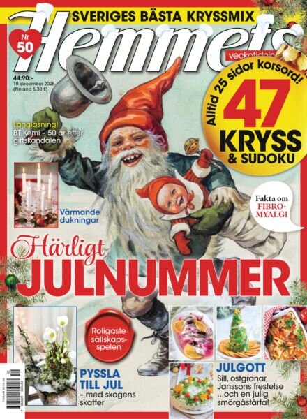Hemmets Veckotidning – 10 December 2025 Cover