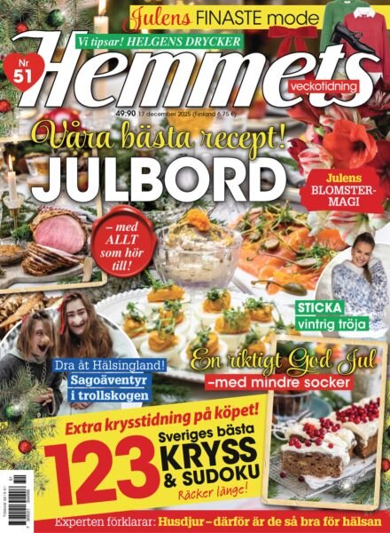 Hemmets Veckotidning – 17 December 2025 Cover