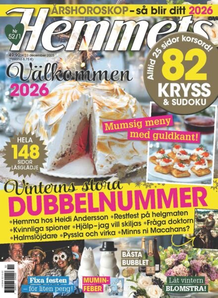Hemmets Veckotidning – 23 December 2025 Cover