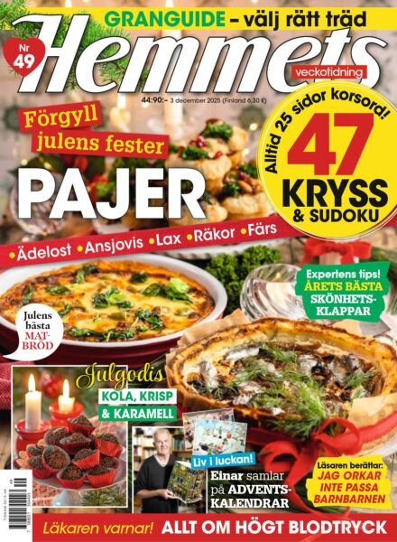 Hemmets Veckotidning – 3 December 2025 Cover