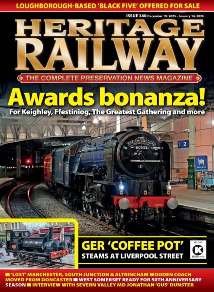 Heritage Railway – December 19 2025 Cover