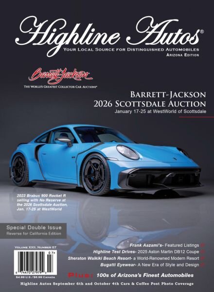 Highline Autos – Volume XXII Number 7 2025 Cover