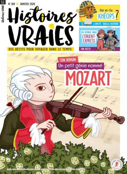 Histoires Vraies – Janvier 2026 Cover