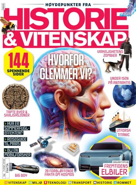 Historie & Vitenskap Norge – 5 Desember 2025 Cover
