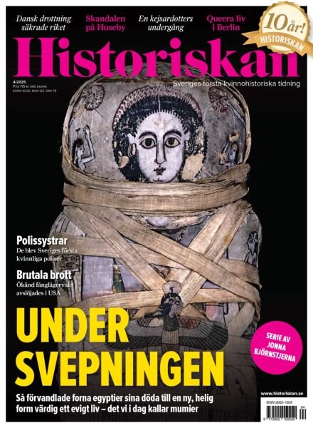 Historiskan – December 2025 Cover
