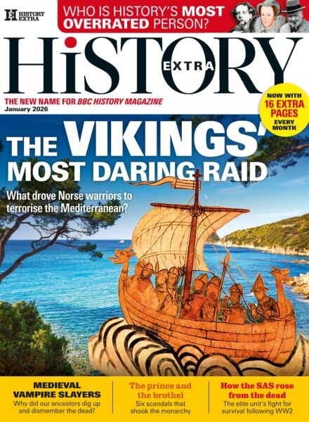 History Extra – January 2026 Cover