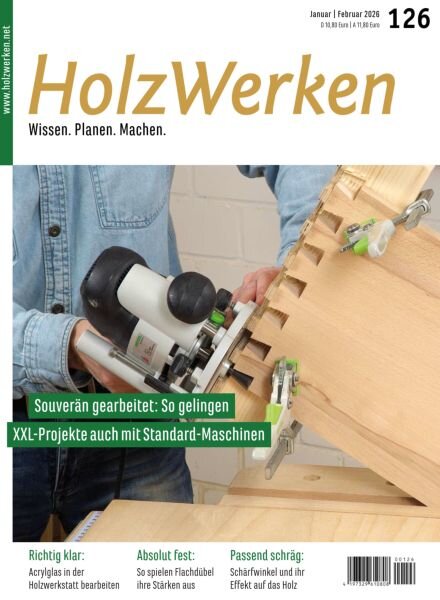 HolzWerken – Januar-Februar 2026 Cover