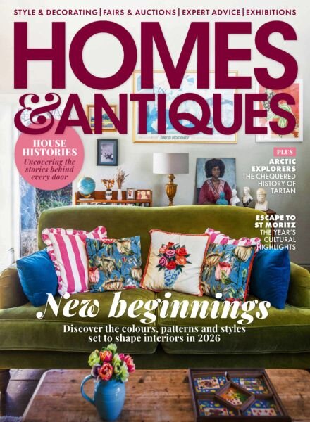Homes & Antiques – January 2026 Cover