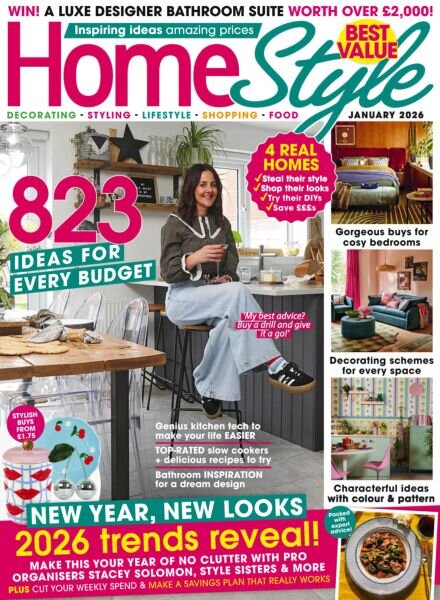HomeStyle UK – January 2026 Cover