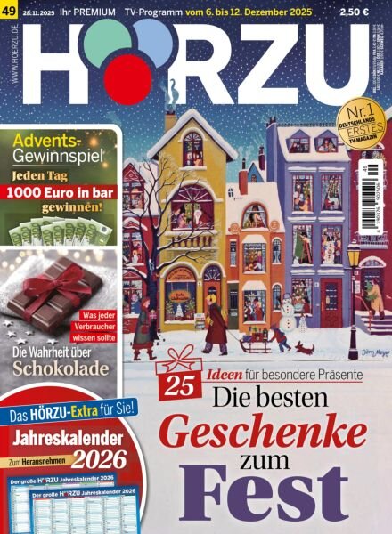 Horzu – 28 November 2025 Cover