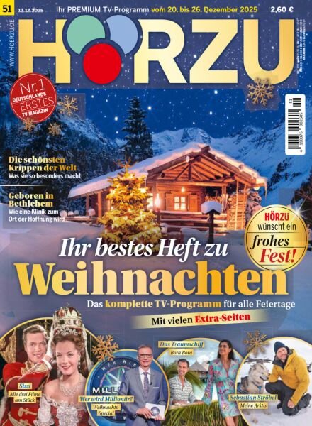 Horzu Magazin – 12 Dezember 2025 Cover