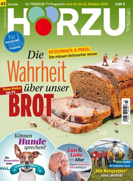 Horzu Magazin – 17 Oktober 2025 Cover
