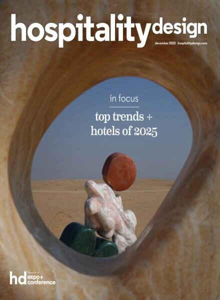 Hospitality Design – December 2025 Cover