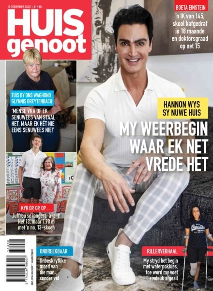 Huisgenoot – 18 December 2025 Cover