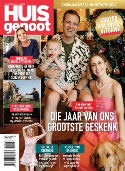 Huisgenoot – 25 December 2025 Cover