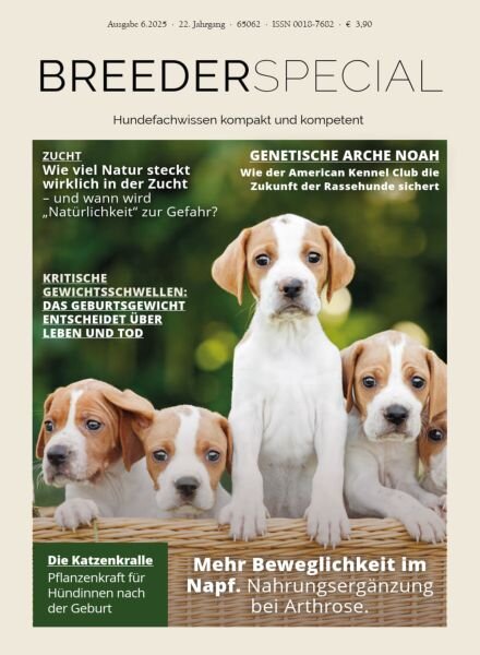 HundeWelt Breeder Special – Nr 6 2025 Cover