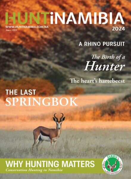 Huntinamibia English Edition – 2024 Cover
