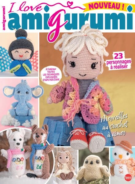 I Love Amigurumi France – Janvier-Fevrier 2026 Cover
