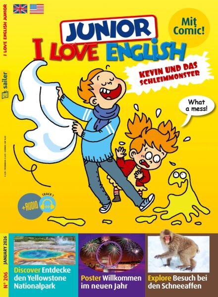 I Love English Junior – January 2026 Cover