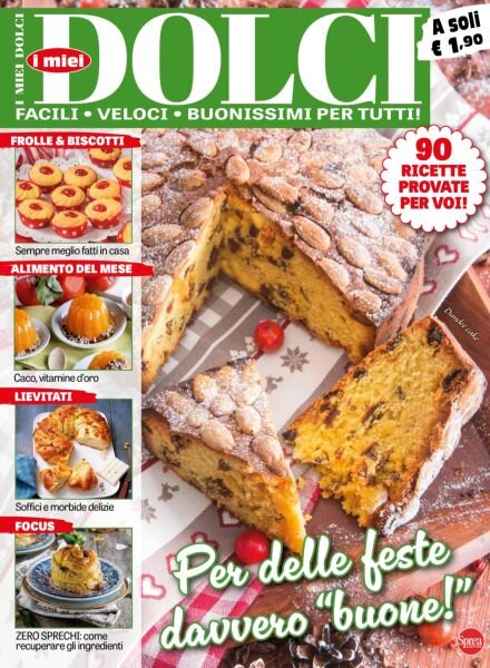 I Miei Dolci – Dicembre 2025 – Gennaio 2026 Cover