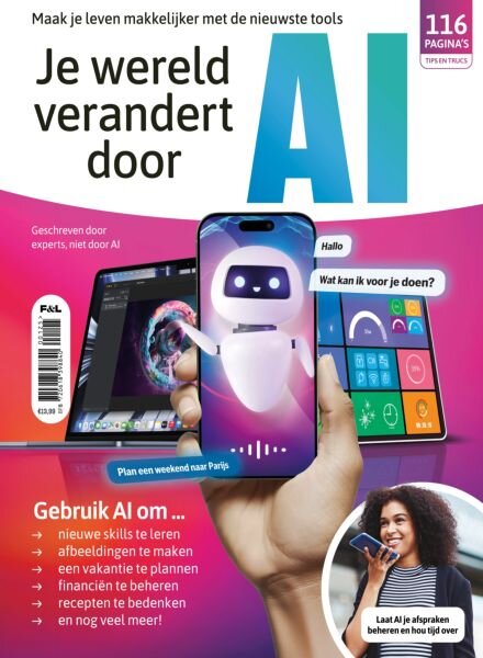 iCreate Netherlands – Special Editie Je wereld verandert door AI 2025 Cover