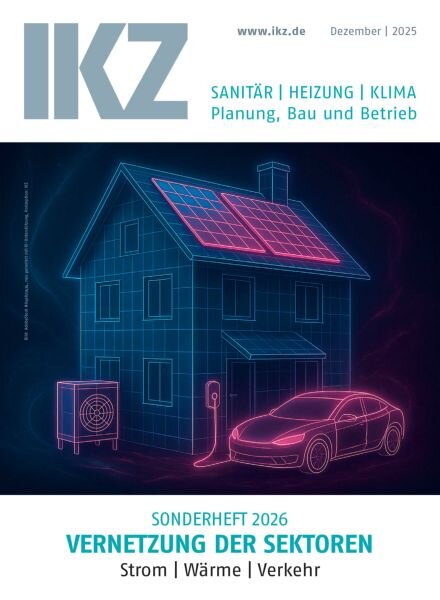 IKZ Sanitar Heizung Klima – Januar 2026 Cover