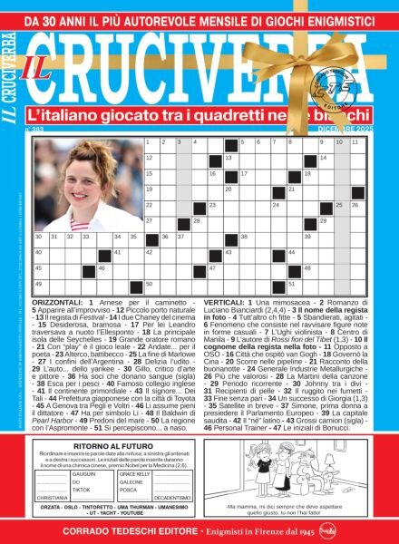 Il Cruciverba – Dicembre 2025 Cover