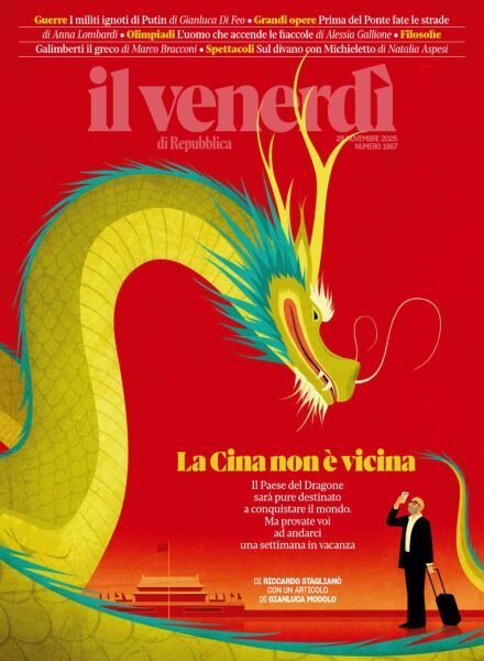 Il Venerdi di Repubblica – 28 Novembre 2025 Cover