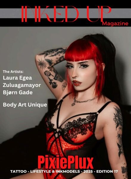 Inked Up Magazine – Issue 17 2025 Cover
