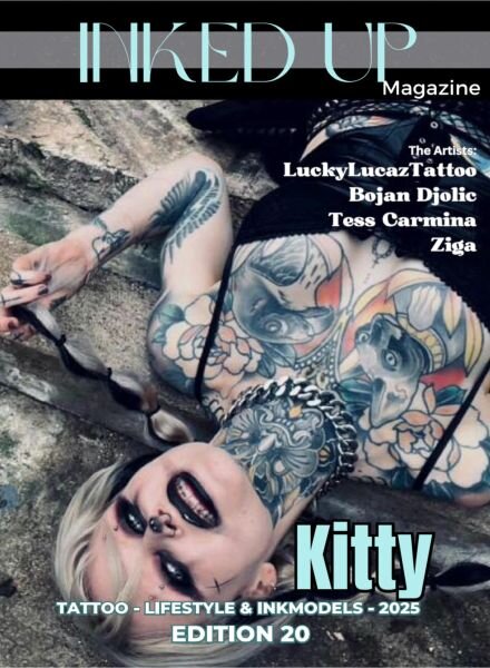 Inked Up Magazine – Issue 20 2025 Cover
