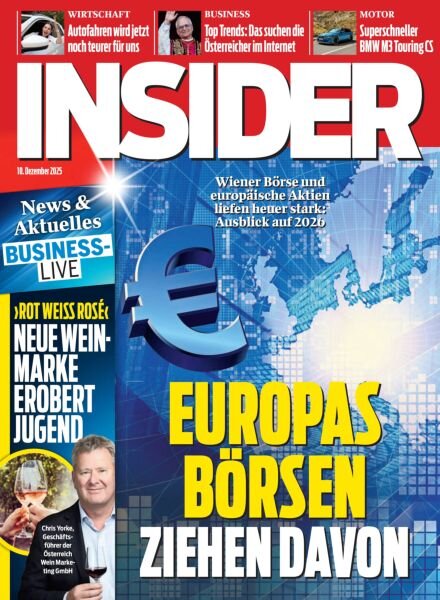 Insider Austria – 10 Dezember 2025 Cover