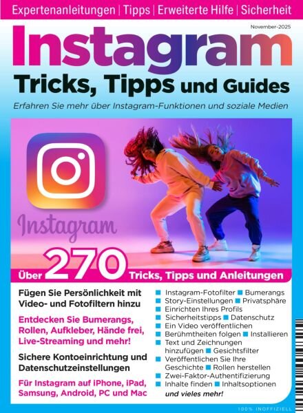 Instagram Tricks Tipps und Guides – November 2025 Cover