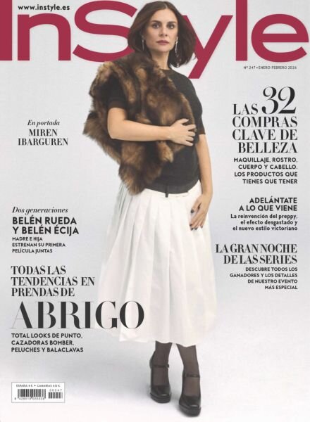 InStyle Espana – Enero-Febrero 2026 Cover